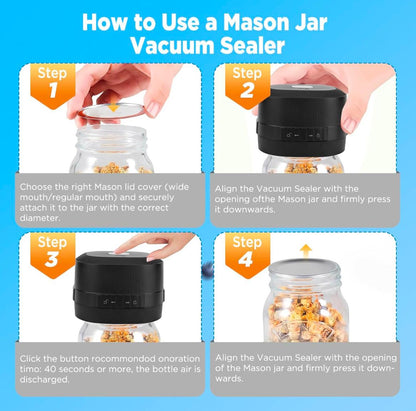 Vacuum Jar Sealer