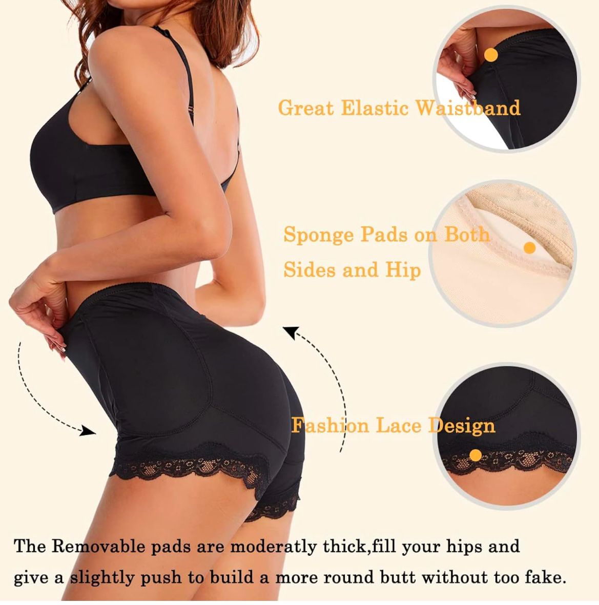 Hip Lifter with Padded Shapers