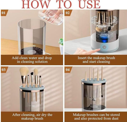 Automatic Electric Makeup Brush Cleaner